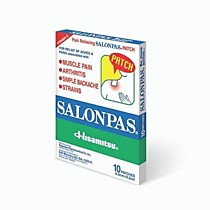 Salonpas,разогревающий пластырь